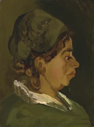 Head of a Peasant Woman: Right Profile, 1884
