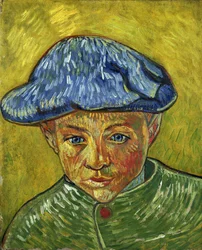 ""Porträtt av Camille Roulin"" Peinture de Vincent van Gogh (1853-1890) 1888 Dim 40,5 X 32,5 cm Van Gogh Museum, Amsterdam