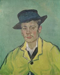 Porträtt av Armand Roulin, 1888