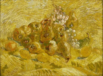 Kvitten, citroner, päron och druvor, 1887-1888