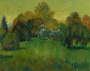 Poetens trädgård, 1888.