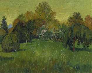 Poetens trädgård, 1888