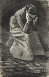 Gråtande kvinna, 1883
