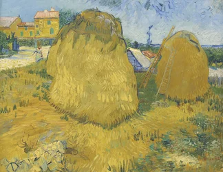 Vetestackar i Provence, ca 1888 (olja på duk)