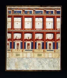Antika romerska fresker, ca 1775 (akvarell och gouache på papper)