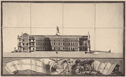Saint Michaels Castle i Sankt Petersburg, 1797