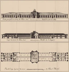 Saint Michaels Castle i Sankt Petersburg, 1797