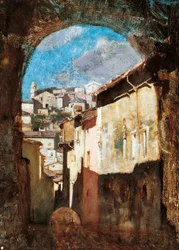 Palestrina av Vincenzo Cabianca (1827-1902)