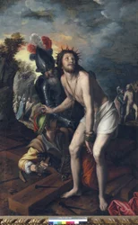 Jesus spikade på korset