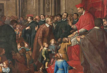 Milano, San Francesco da Paola-kyrkan, Fratelli Campi, San Carlo etablerar skolan för den kristna läran