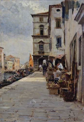 Marknad i Chioggia