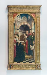 Presentation av Jesus vid templet, ca 1470 (tempera på panel)