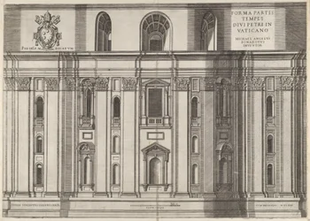Mirror of Roman Magnificence: St. Peters, 1564.