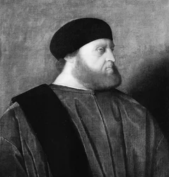 Porträtt av en venetiansk senator, ca. 1525.