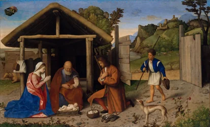 Herdarnas tillbedjan, troligen efter 1520.