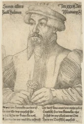 Porträtt av Jakob Baumann