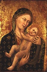 Madonna och barn (panel)