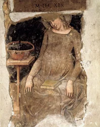 Gravid Jungfru, fragment (fresk)