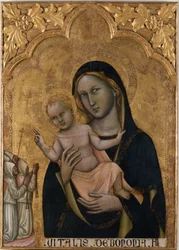 Virgin of the Flagellants, ca 1350.