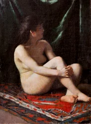 Naken, ca 1865-68 (olja på duk)