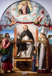Sankt Thomas av Aquino, Sankt Markus och Sankt Ludvig av Toulouse