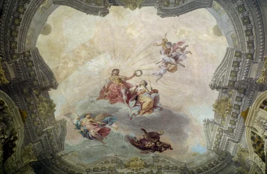 Apollo krönande målning