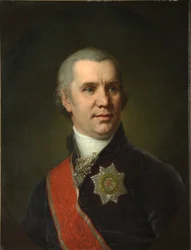 Porträtt av Alexei Cyprian Rokosowski, före 1804