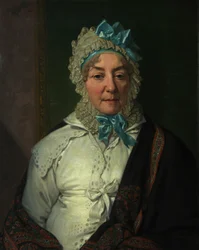 Porträtt av Ekaterina Alexandrovna Arkharova, 1820