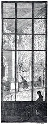 Illustration för Årstidernas runda dans av K. Balmont, 1907