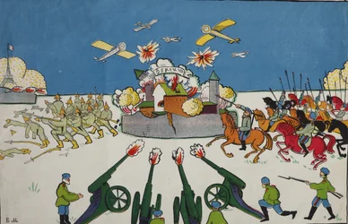 Åh, du tysk!... Affisch, 1914