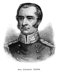 Sir George Gipps, guvernör i New South Wales, 1886.