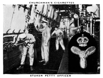 Stoker underofficer, 1937.