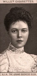 H.I.H Storhertiginnan Olga, 1908.