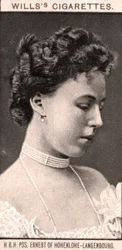 H.R.H, PSS. Ernest av Hohenlohe-Langenbourg, 1908.