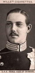 H.R.H Prins Aage av Danmark, 1908.
