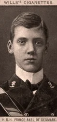 H.R.H Prins Axel av Danmark, 1908.