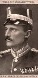 H.R.H Prins Charles av Sverige, 1908.