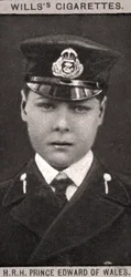 H.R.H Prins Edward av Wales, 1908
