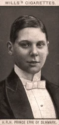 H.R.H Prins Erik av Danmark, 1908.
