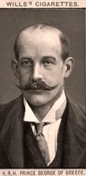 H.R.H Prins George av Grekland, 1908.