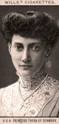 H.R.H Prinsessan Thyra av Danmark, 1908.