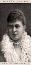 H.R.H Prinsessan av Wales, 1908.
