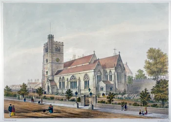 Church of St Mary-at-Lambeth, London, 1851