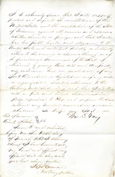 Loyalty oath of Wm. T. Gay of Missouri, County of St. Louis