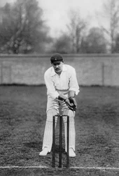 Bill Storer, cricketspelare i Derbyshire och England, c1899