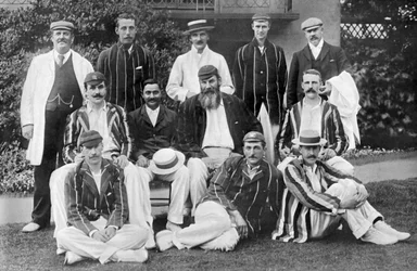 Gentlemen XI för matchen mot spelare på Lords Cricket Ground, London, 1899