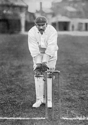 Thomas Russell, Essex cricketspelare, c1899.