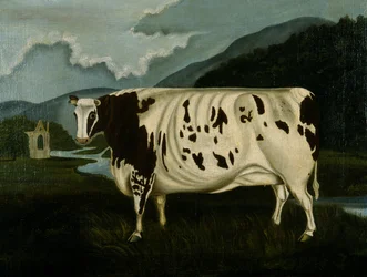 The Famous Craven Heifer (olja på duk)