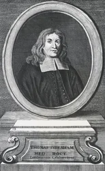 Jules Renard (1864-1910), fransk författare, karikatyr av George Goursat känd som Sem (1863-1934), Frankrike