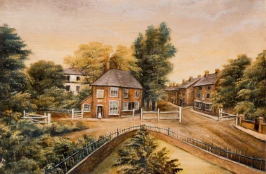 The Old Toll Gate, Villa Road, Handsworth, 1829-1850.